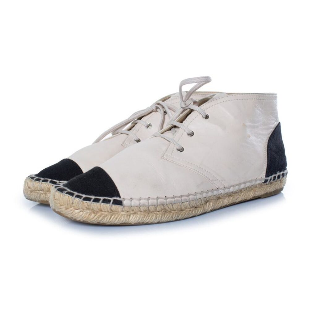 Chanel, high top espadrille